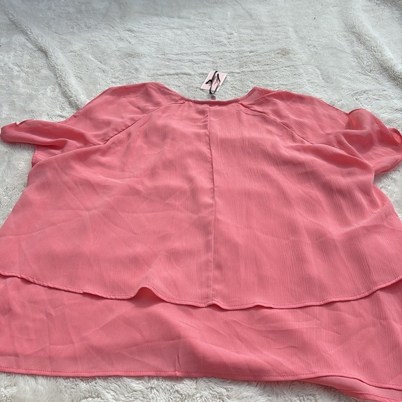 Juicy Couture Women's Rhinestone Studded V Neck Cut Out Arm Blouse Size XXL - Picture 7 of 10